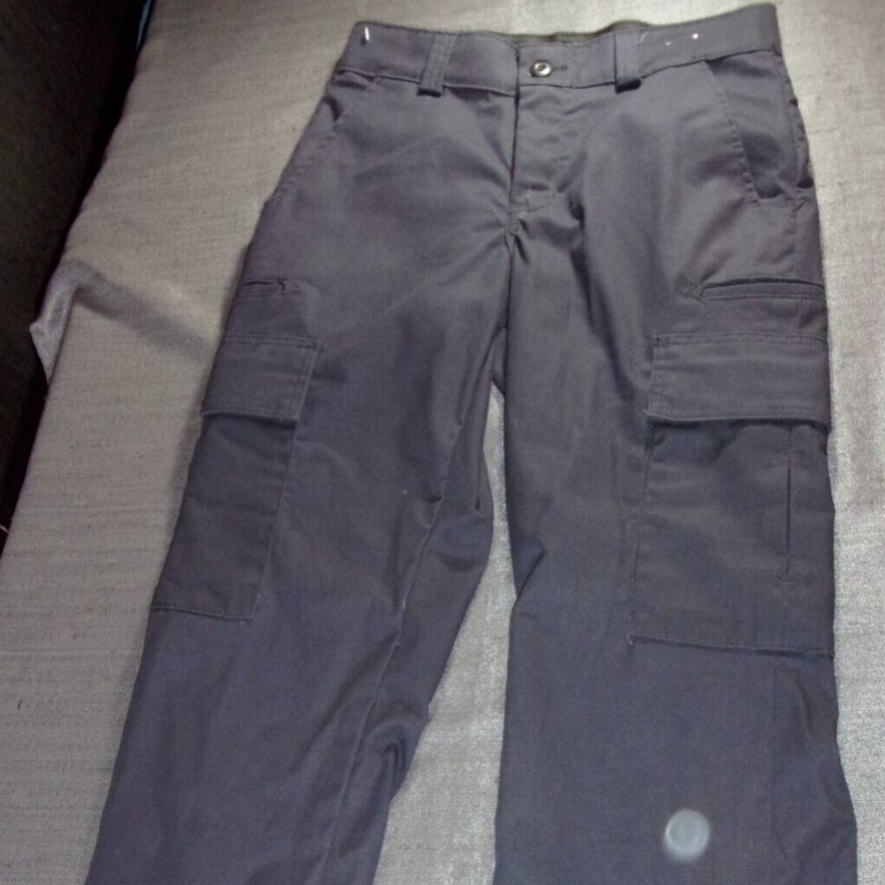 31x27.5 SMALL MILITARY STYLE BDU DARK BLUE TROUSER PANTS EMT PARAMEDIC EC 1421